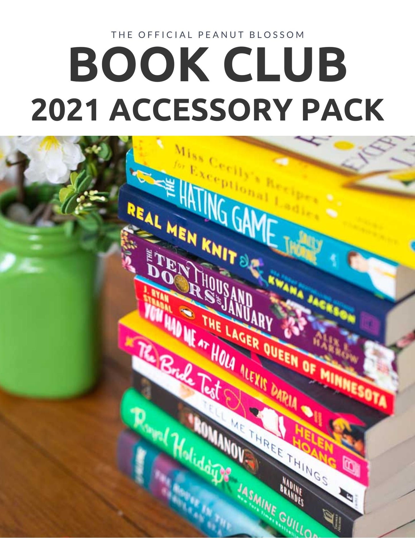 ULTIMATE BUNDLE: Peanut Blossom Book Club 2025 Journal & Accessory Pack