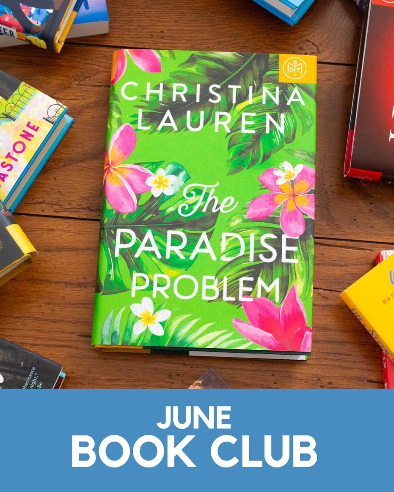 June 2025 Book Club Member Goodies