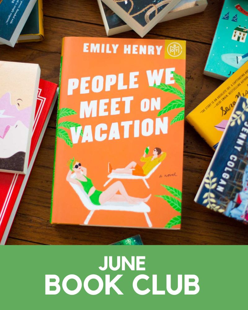 June 2023 Book Club Member Goodies