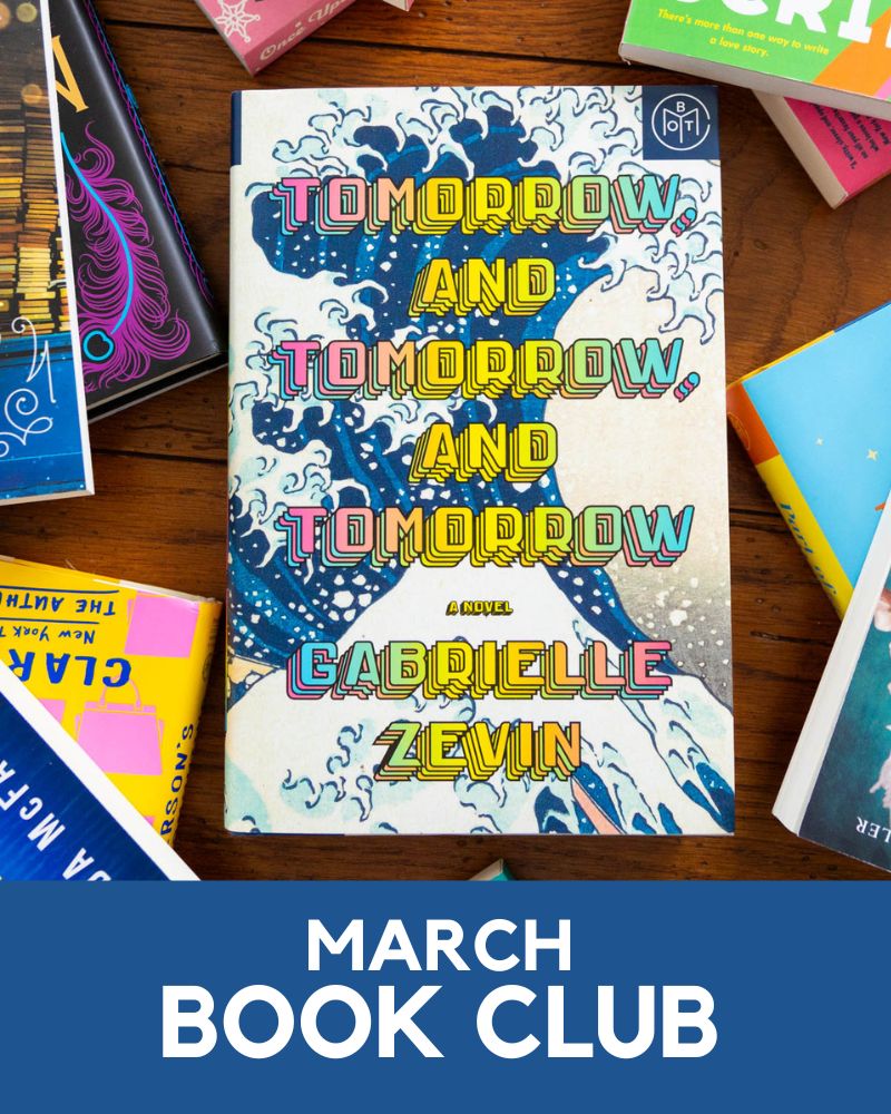 March 2024 Book Club Member Goodies