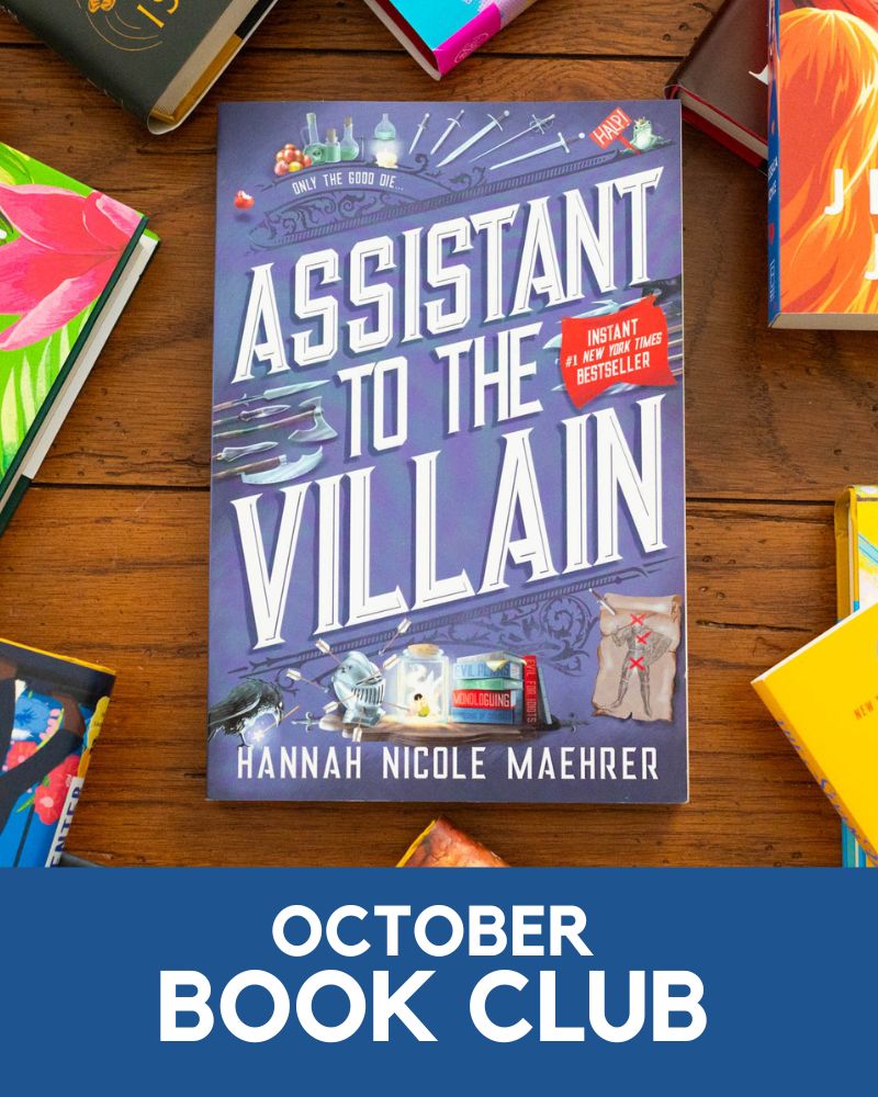 October 2025 Book Club Member Goodies