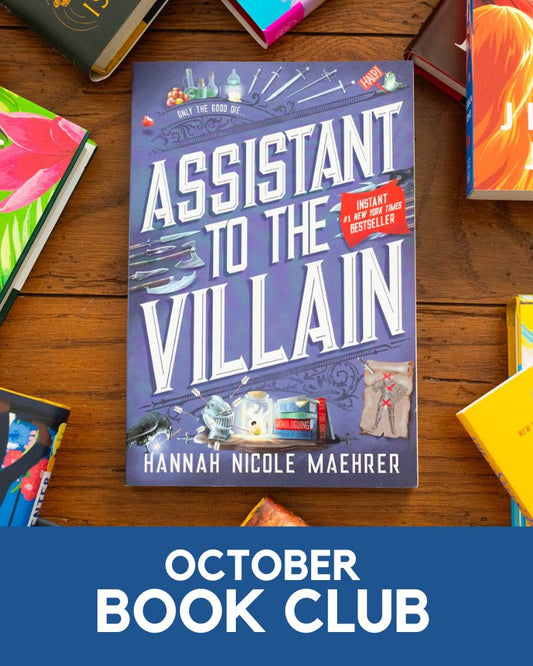 October 2025 Book Club Member Goodies