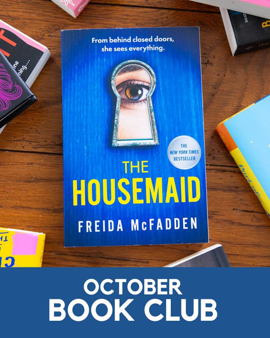 October 2024 Book Club Member Goodies