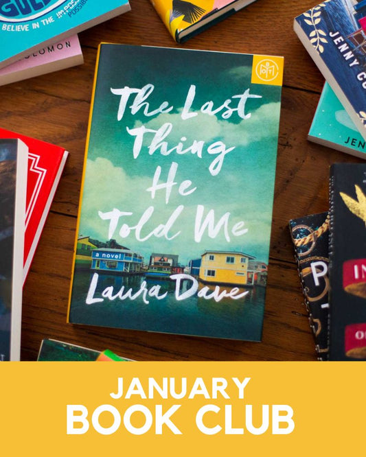 January 2023 Book Club Member Goodies