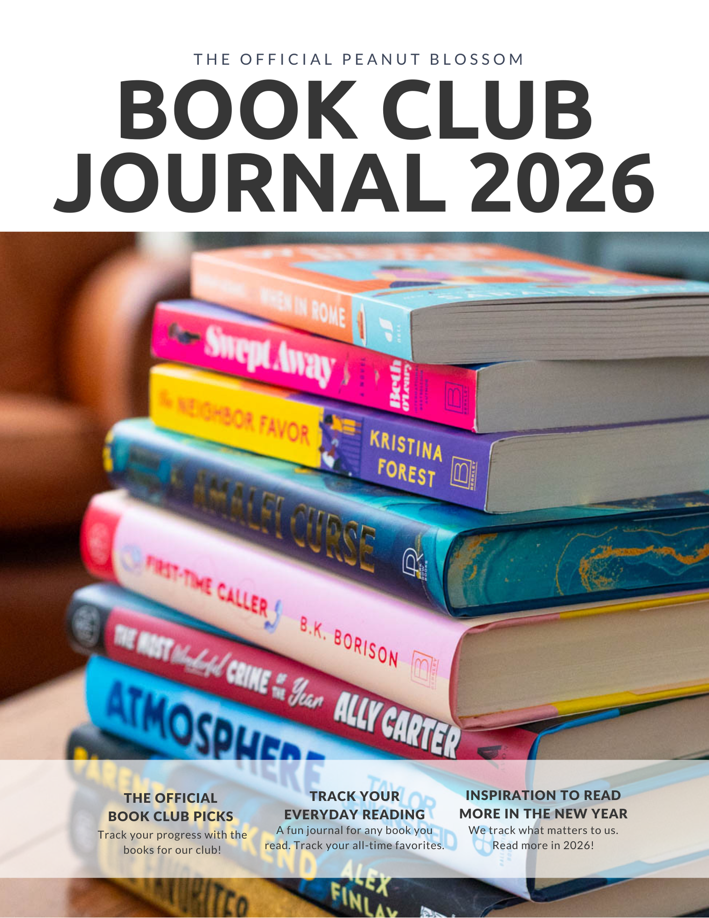 Official 2026 Peanut Blossom Book Club Journal {Digital Download}