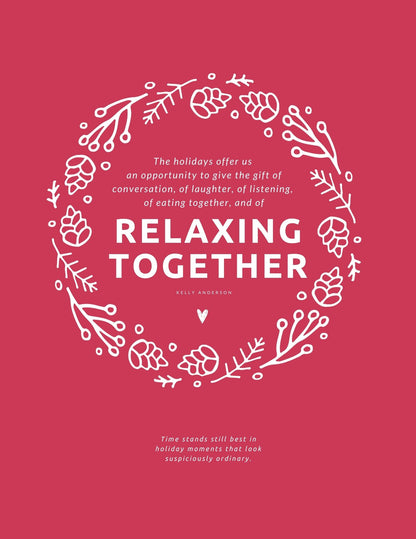 Festive Recipes Made Easy — A holiday cookbook for busy families