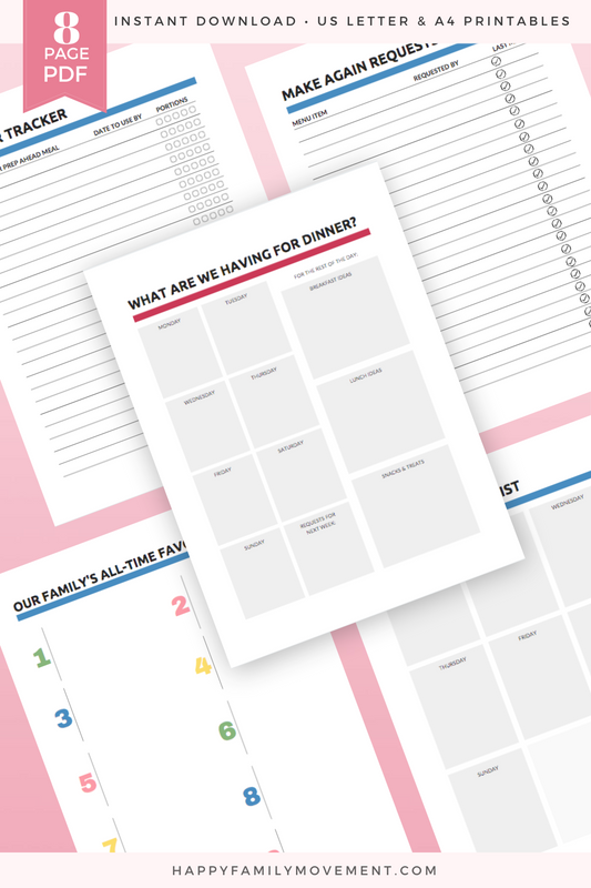 Family Favorites Meal Planner